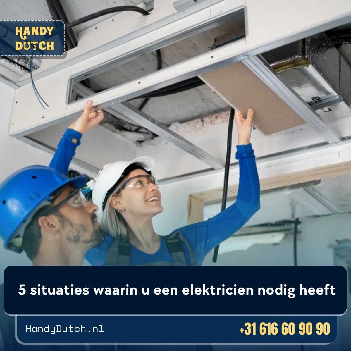 5 situaties waarin u een elektricien nodig heeft