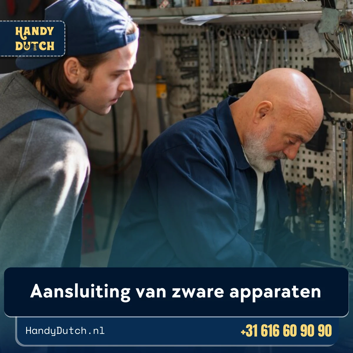 Aansluiting van zware apparaten