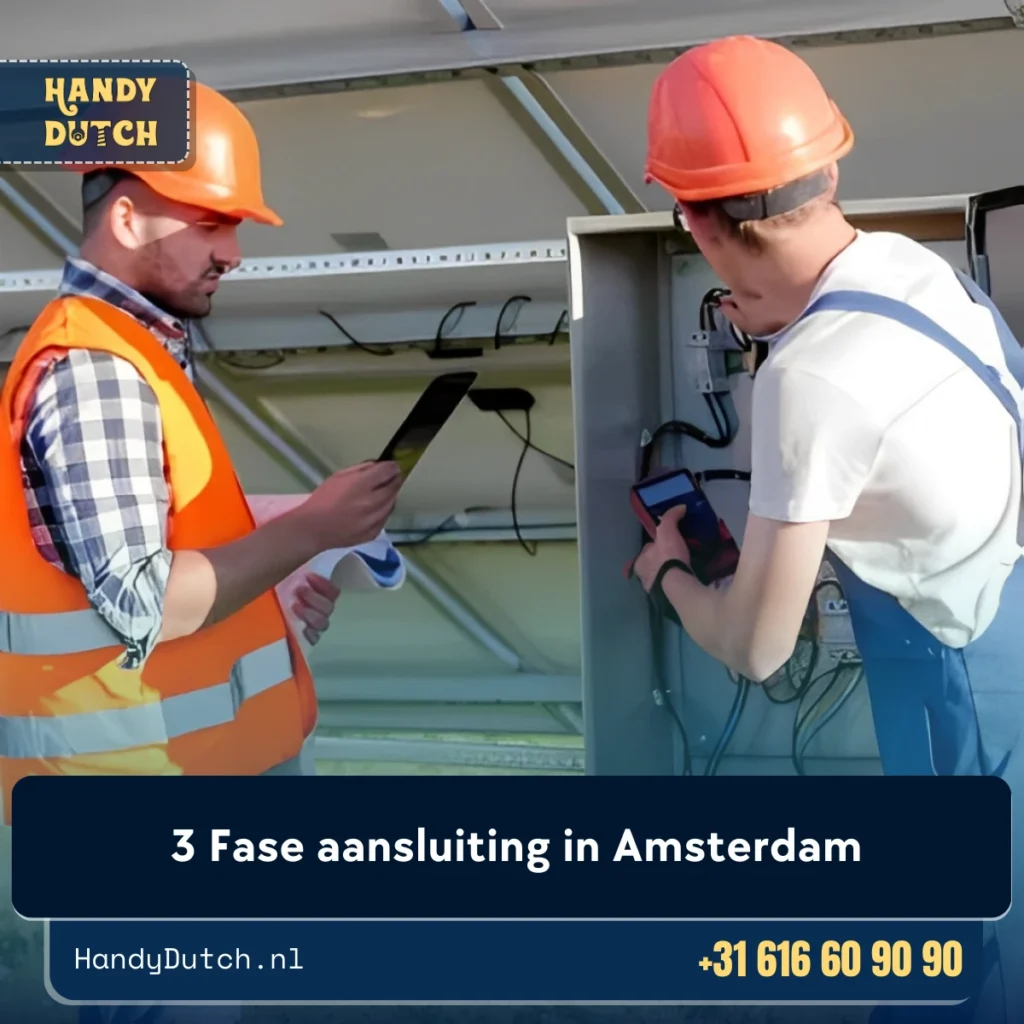 3 Fase aansluiting in Amsterdam