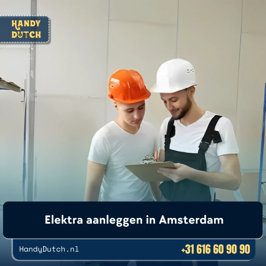 Elektra aanleggen in Amsterdam