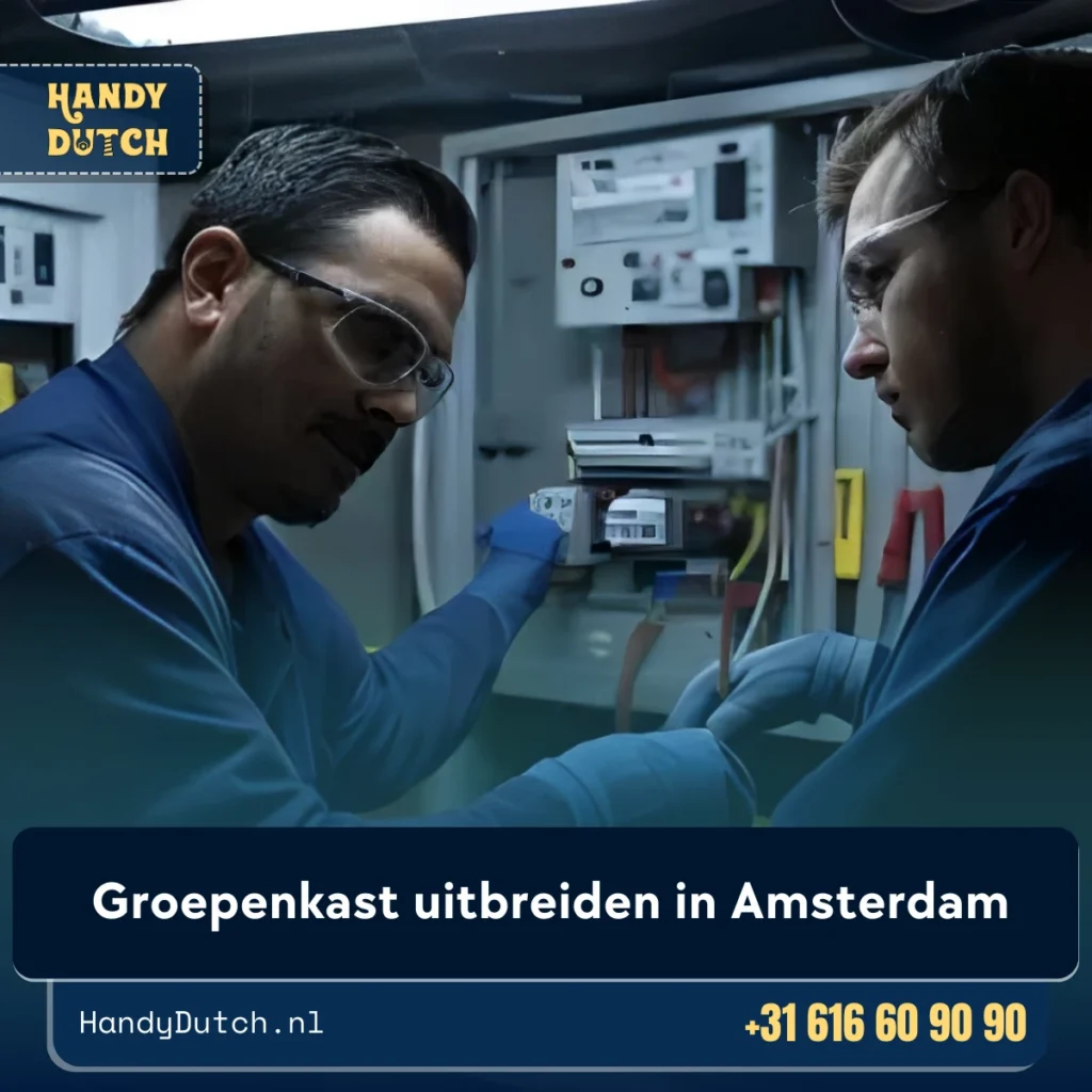 Groepenkast uitbreiden in Amsterdam