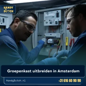Groepenkast uitbreiden in Amsterdam