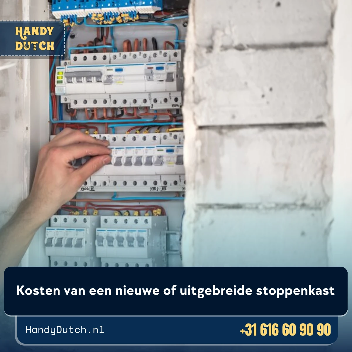 Kosten van een nieuwe of uitgebreide stoppenkast