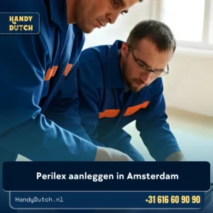 Perilex aanleggen in Amsterdam