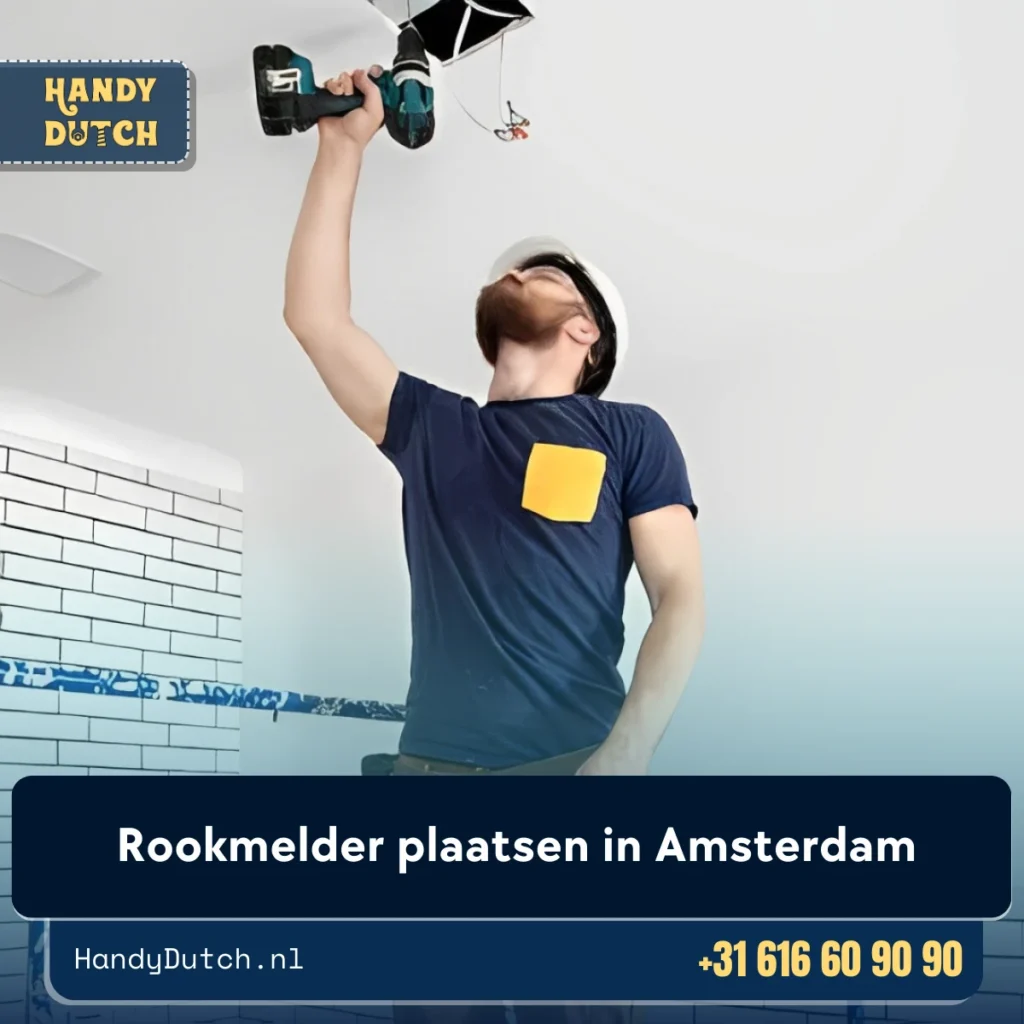 Rookmelder plaatsen in Amsterdam