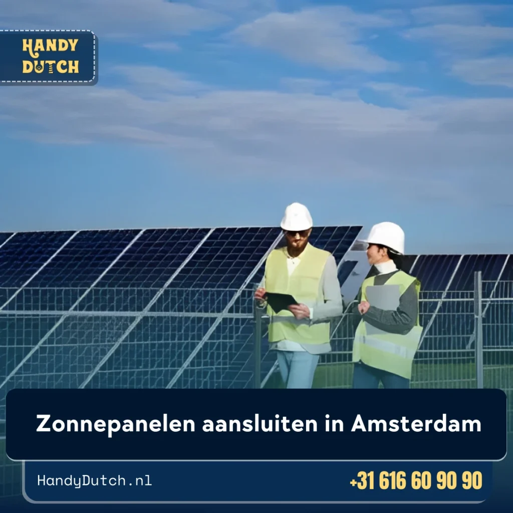 Zonnepanelen aansluiten in Amsterdam
