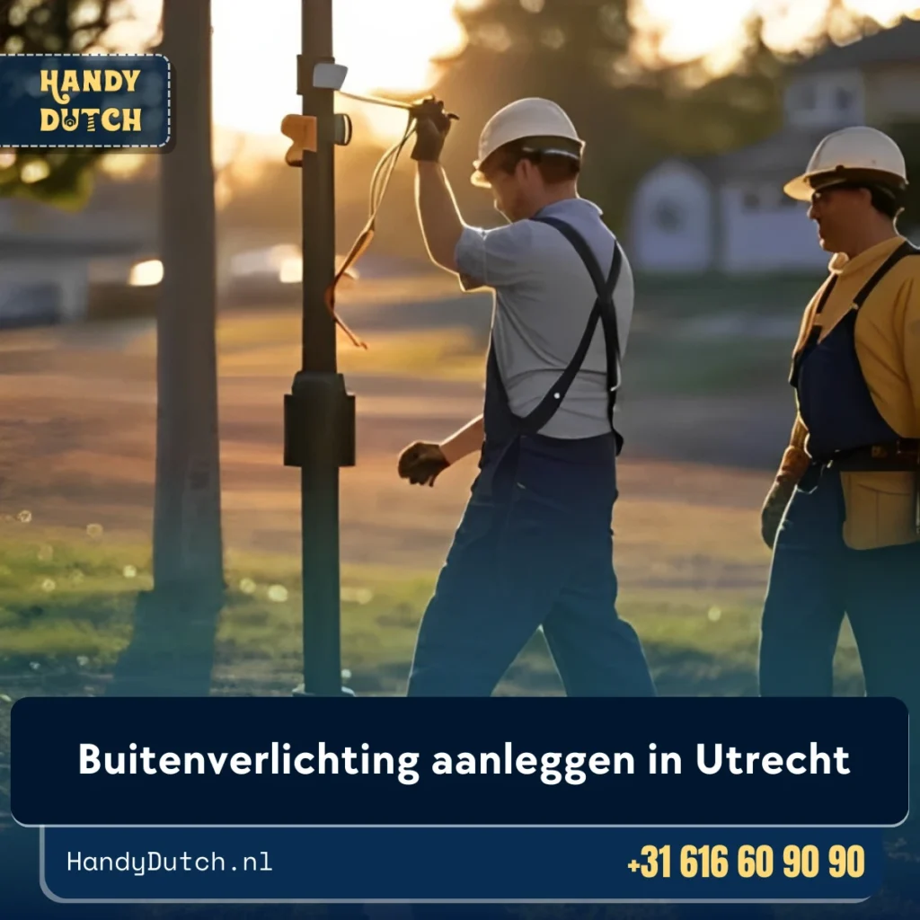 Buitenverlichting aanleggen in Utrecht