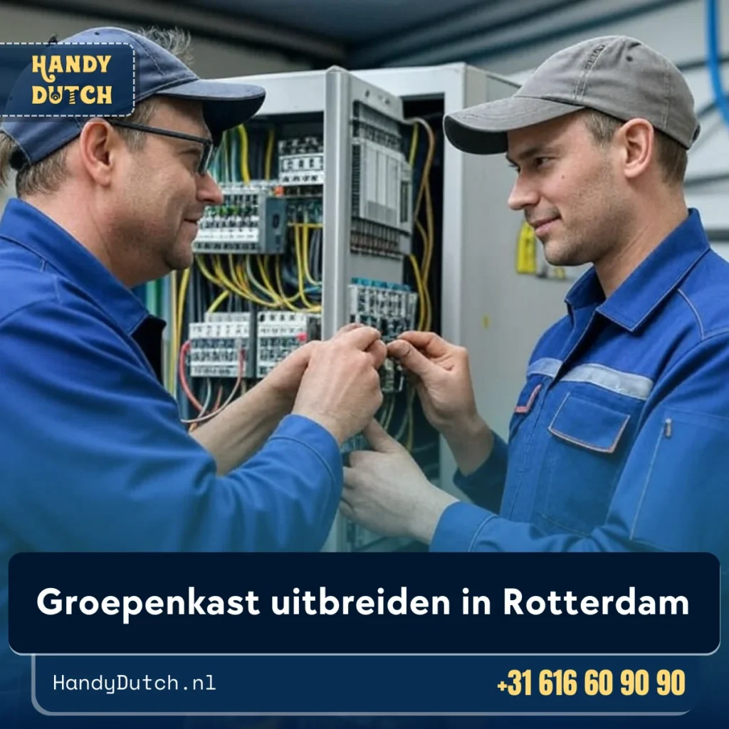 Groepenkast uitbreiden in Rotterdam