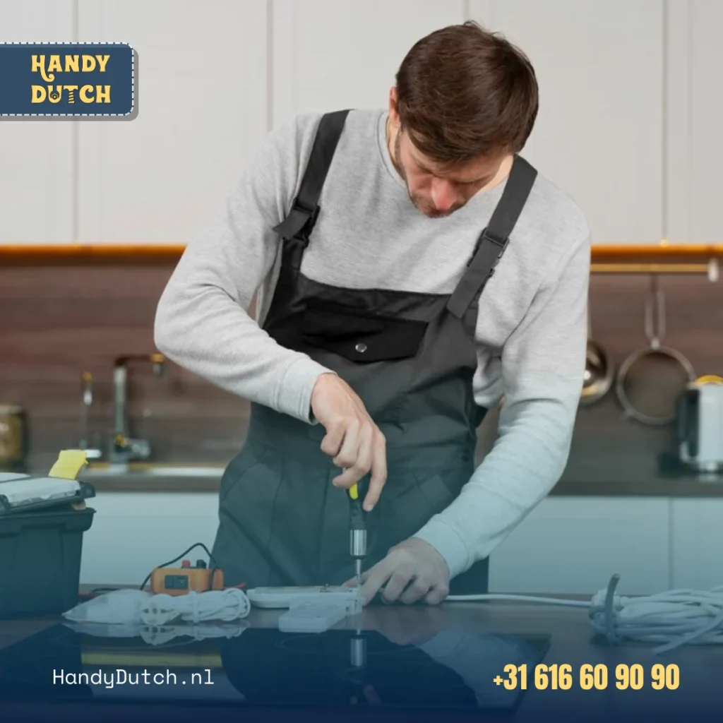 Inductiekookplaat aansluiten