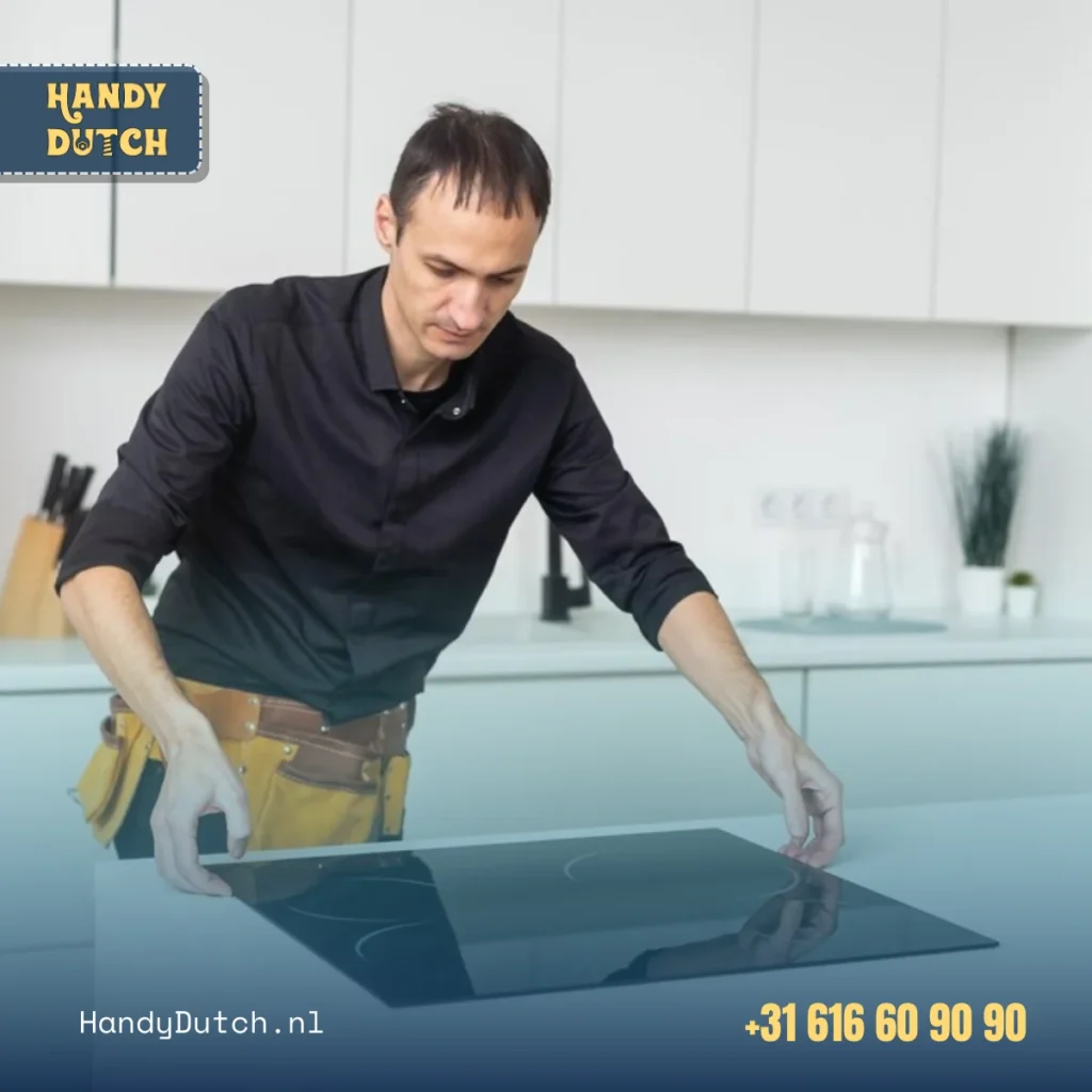 Inductiekookplaat aansluiten