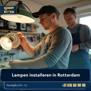 Lampen installeren in Rotterdam