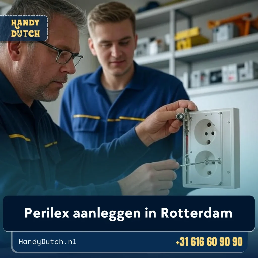 Perilex aanleggen in Rotterdam
