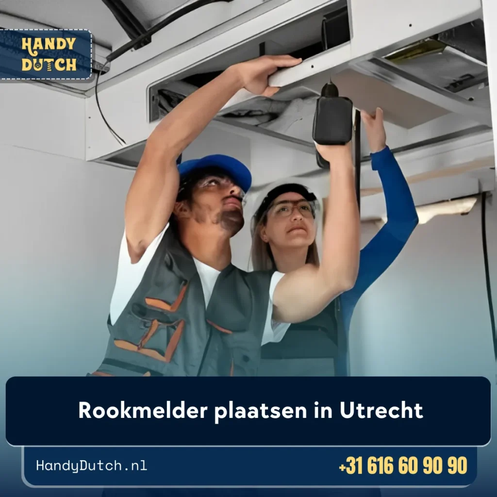 Rookmelder plaatsen in Utrecht