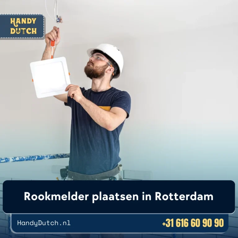 Rookmelder plaatsen in Rotterdam