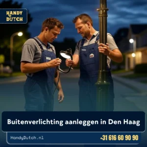 Buitenverlichting aanleggen in Den Haag