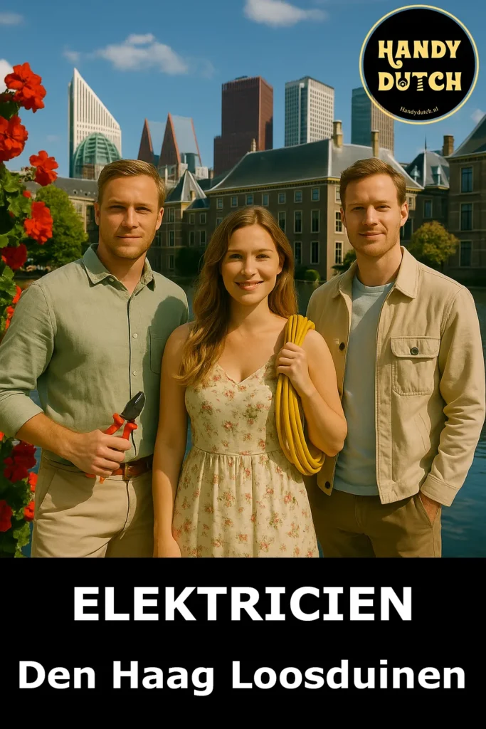 Photo of a lady and 2 gentlemans-Electrician-Den-Haag-Loosduinen
