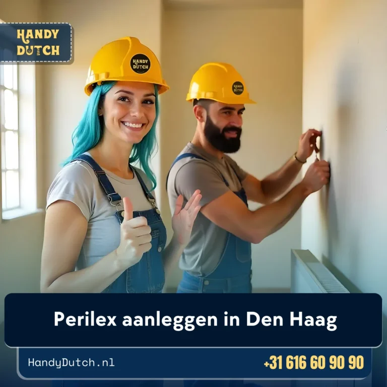 Perilex aanleggen in Den Haag