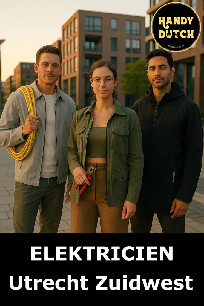 Photo of a lady and 2 gentlemans-Electrician-Utrecht-Zuidwest