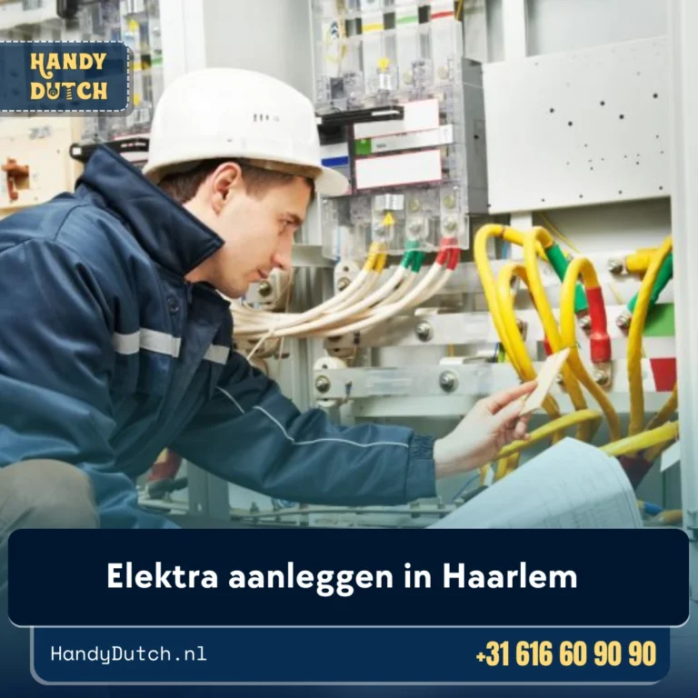 Elektra aanleggen in Haarlem