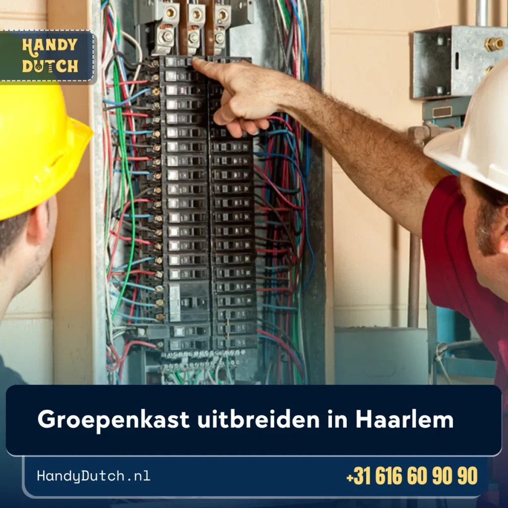 Groepenkast uitbreiden in Haarlem