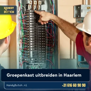 Groepenkast uitbreiden in Haarlem