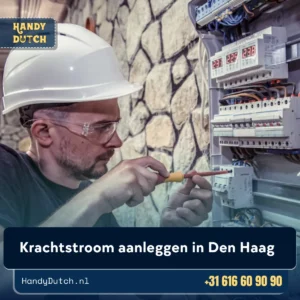 Krachtstroom aanleggen in Den Haag