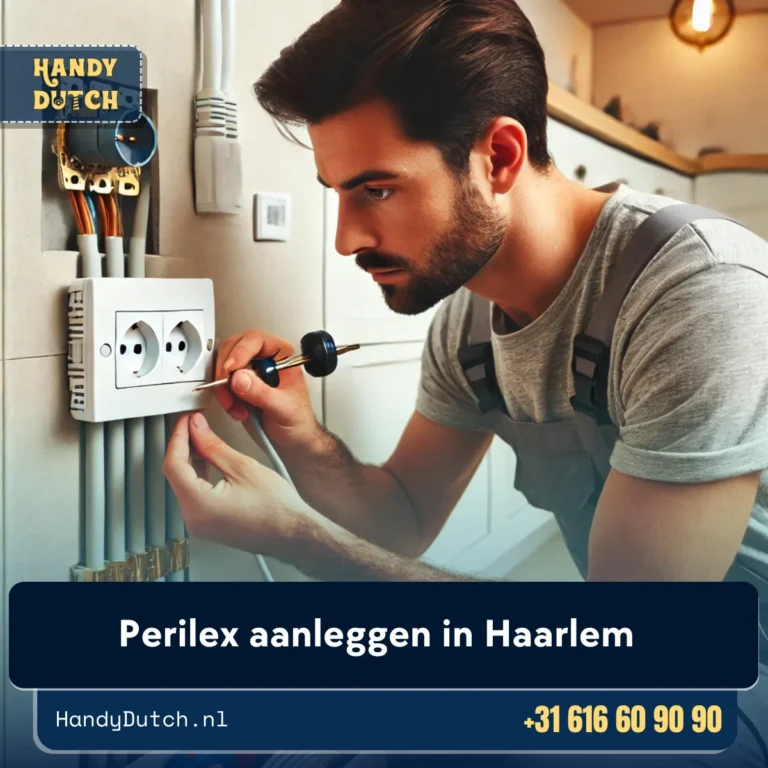 Perilex aanleggen in Haarlem