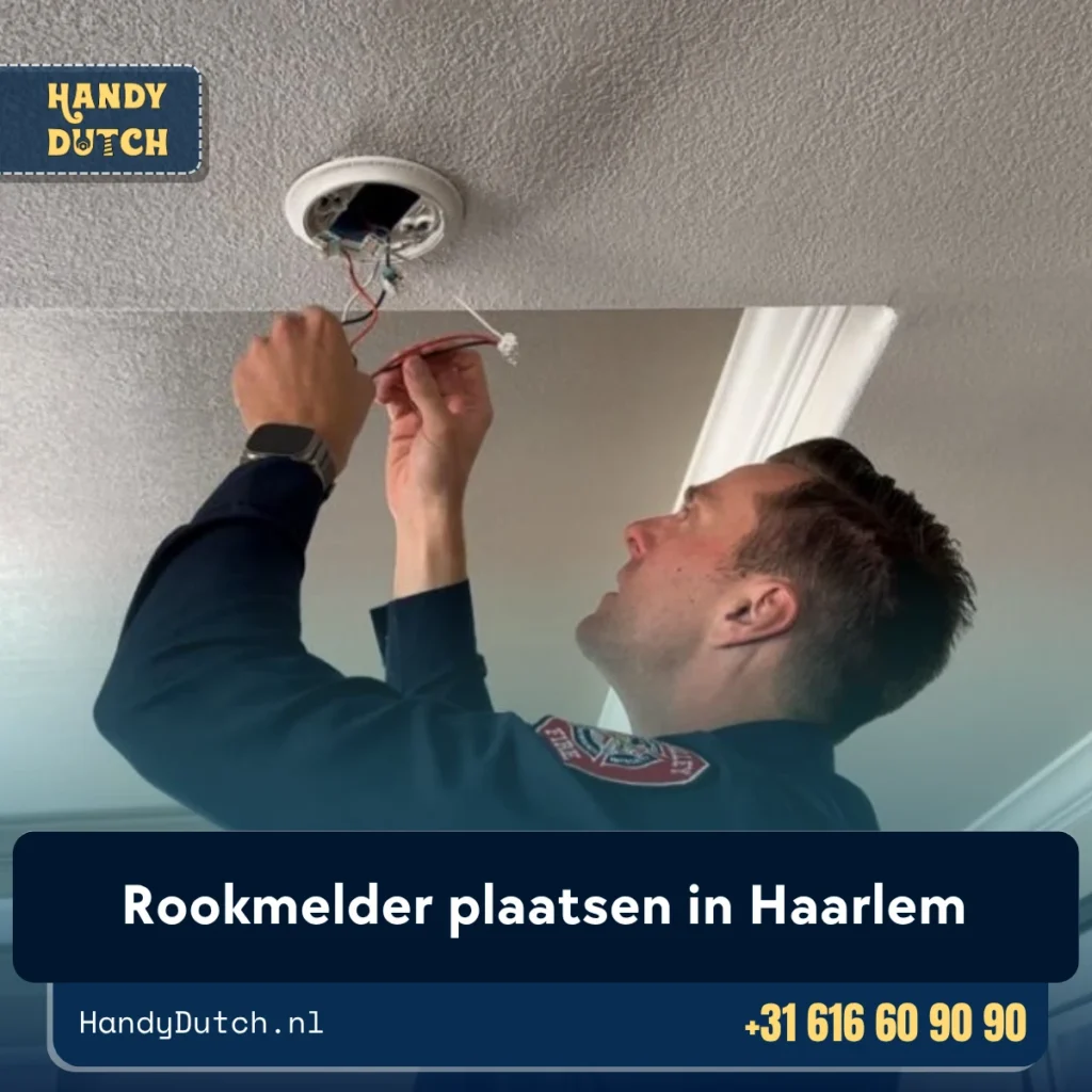 Rookmelder plaatsen in Haarlem