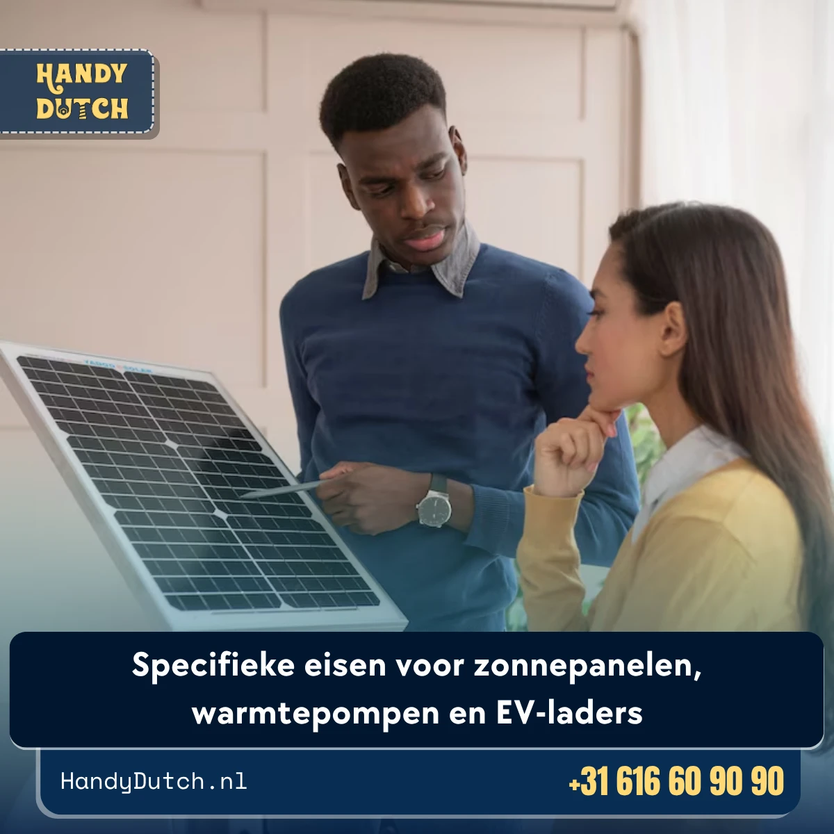 Specifieke eisen voor zonnepanelen, warmtepompen en EV-laders