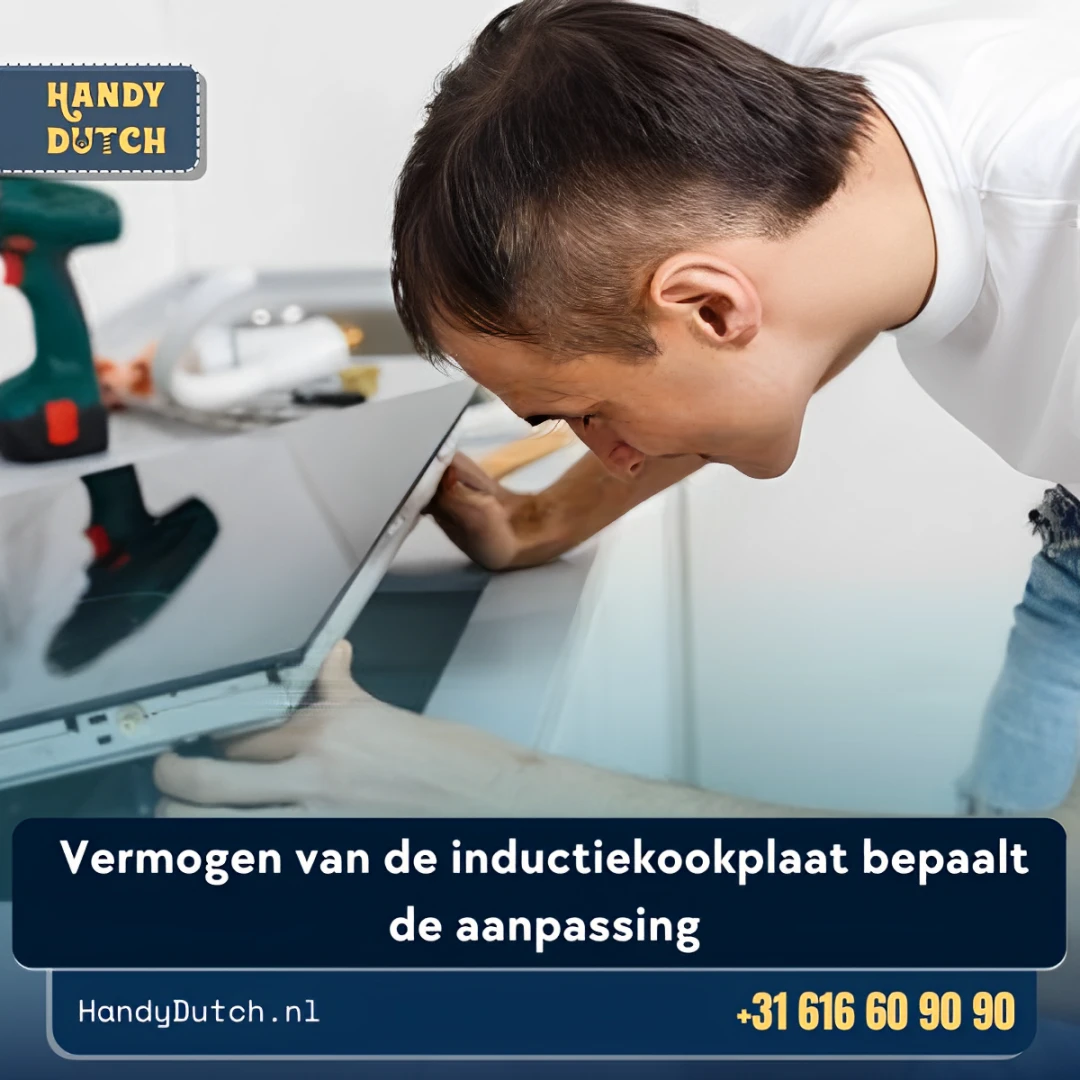 Vermogen van de inductiekookplaat bepaalt de aanpassing