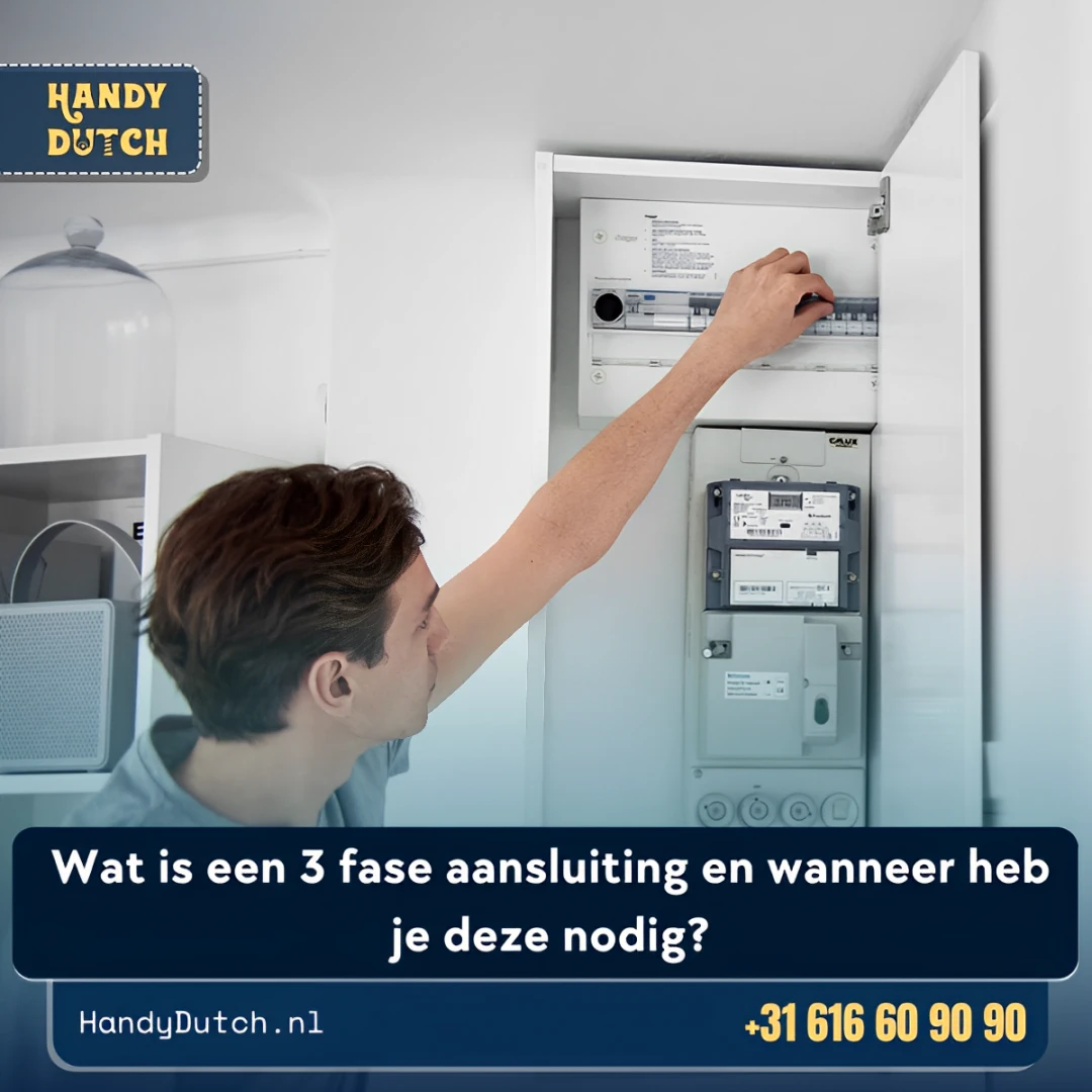 Wat is een 3 fase aansluiting en wanneer heb je deze nodig?