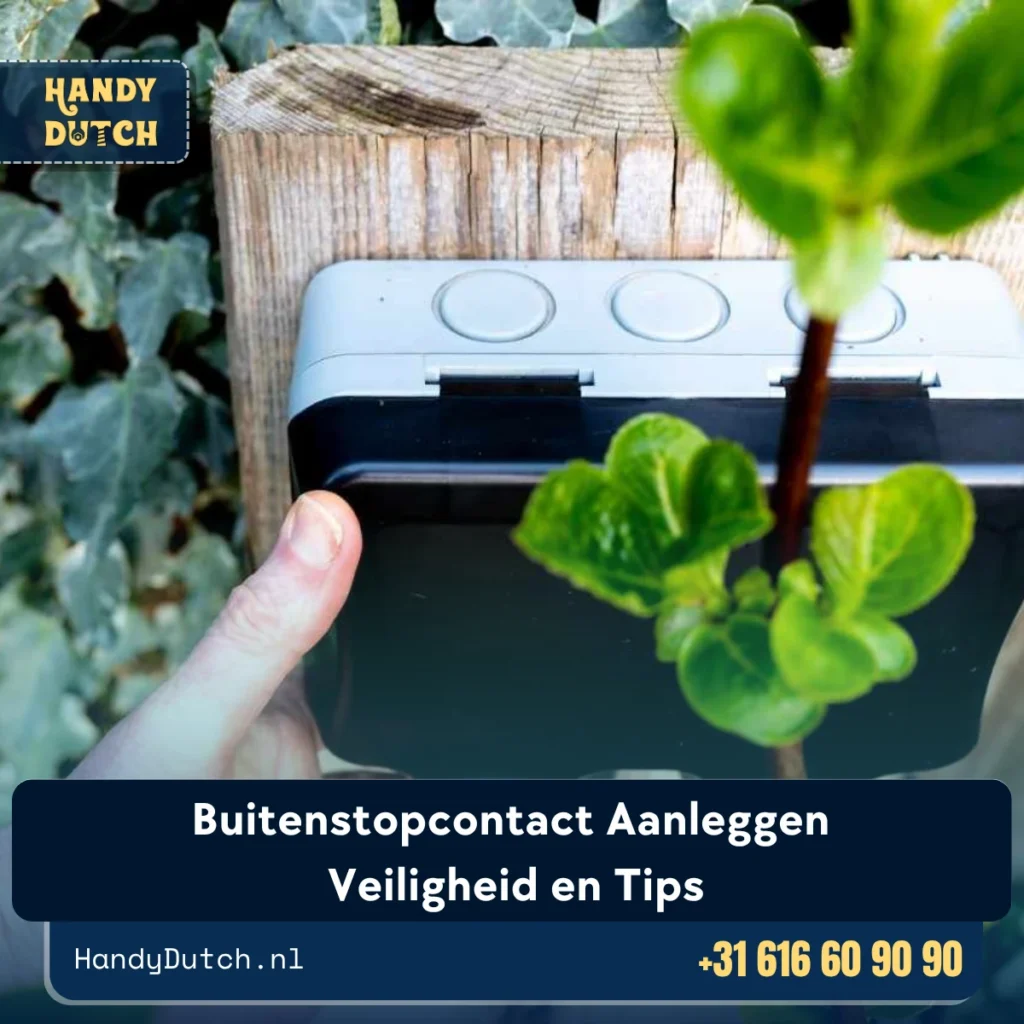 Buitenstopcontact Aanleggen: Veiligheid en Tips